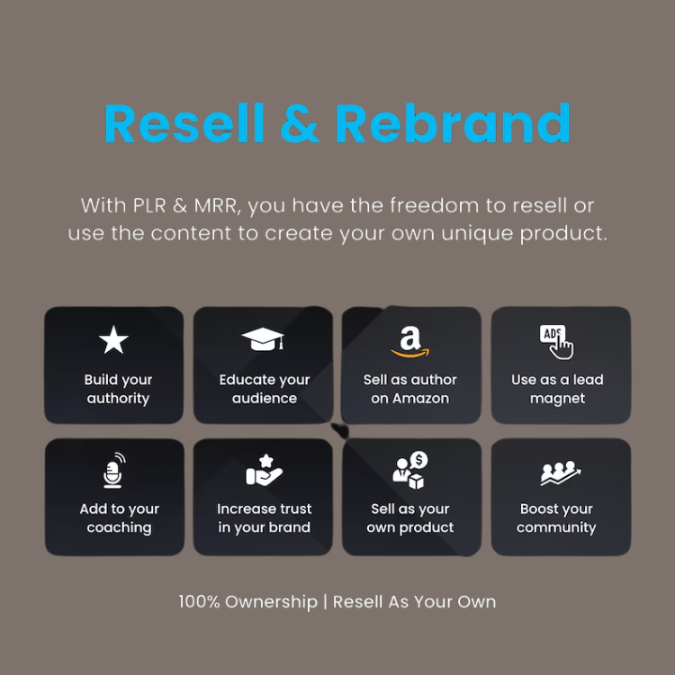 Reseller Masterclass: The Ultimate 50+ Course & eBook Bundle | Learn Proven Reselling Strategies, Earn with MRR/PLR Rights & Build a Scalable Business