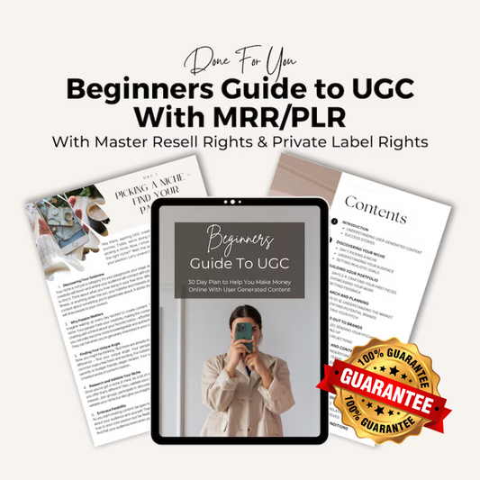 All-in-One UGC Creator Toolkit – Editable Canva Portfolio, Resume & Media Kit